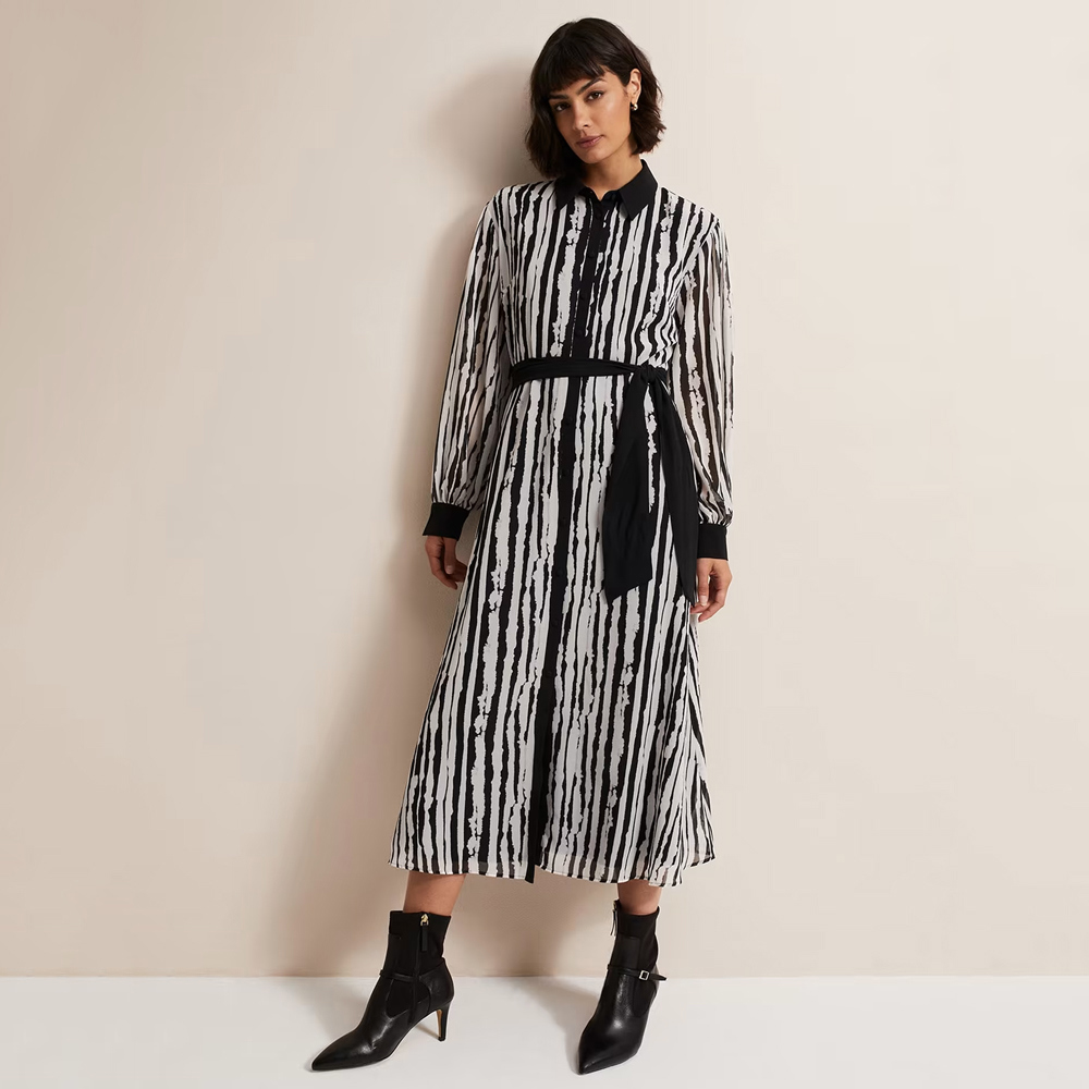 Phase eight sophie stripe dress sale